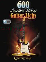 600 Smokin' Blues Guitar Licks Guitar and Fretted sheet music cover